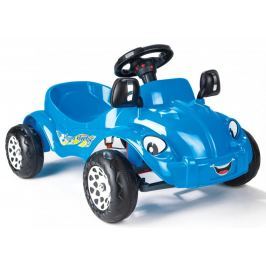 Pilsan Auto z pedałami Happy HERBY - niebieskie