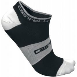 Castelli Lowboy Sock Black/White L/XL