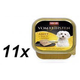 Animonda mokra karma dla psa V.Feinsten, wołowina, jajko, szynka 11 x 150g