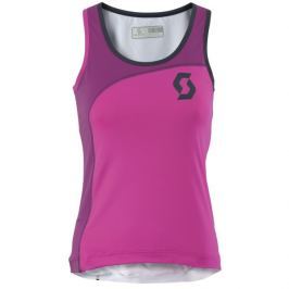 Scott Koszulka W's Endurance 10 tank bright pink/ beerry purple M