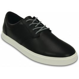 Crocs buty CitiLane Leather Lace-up M Black/White 43-44 (M10)