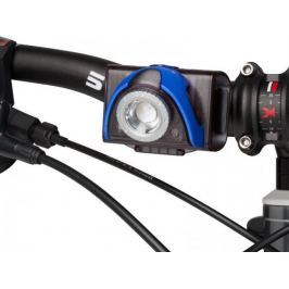 LEDLENSER Latarka rowerowa B5R Grey + odblaskowa opaska