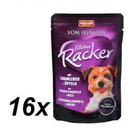 Animonda saszetki dla psa VF Kleiner Racker jagnięca wątróbka + jabłko 16 x 85g