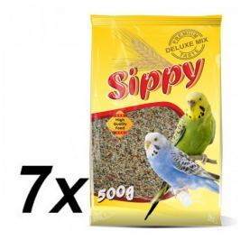 Akinu sippy deluxe - papużki faliste - 7 x 500g