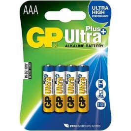 GP baterie alkaiczne Ultra Plus (AAA), 4 sztuki