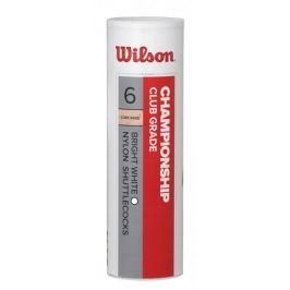 Wilson lotki do badmintona Championship 6 tube White speed 77 (wolne)
