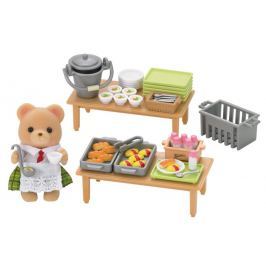 Sylvanian Families Szkoła zestaw obiad 5108