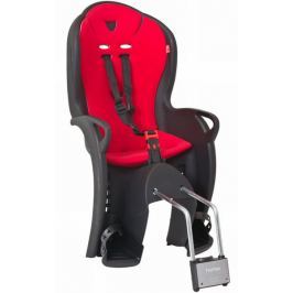 HAMAX fotelik rowerowy Kiss black/red