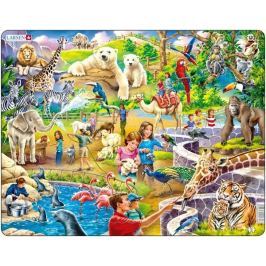 LARSEN Puzzle dzieci w Zoo i życie Arktyki