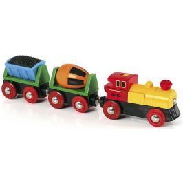 Brio Lokomotywa + 2 wagony 33319