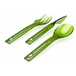 Gsi Zestaw sztućców Stacking cutlery set green