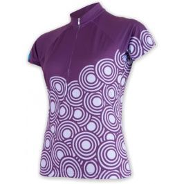Sensor Damska kosyulka rowerowa Cyklo Circle Purple
