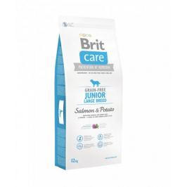 Brit sucha karma dla psa Care Grain-free Junior Large Breed Salmon & Potato 12kg
