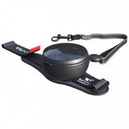 Lishinu Smycz Light Lock dla psów i kotów do 8 kg, czarna