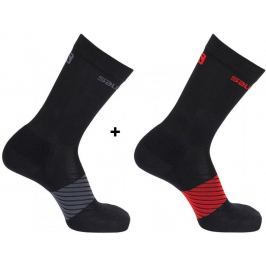 Salomon Xa 2-Pack Black/Black L