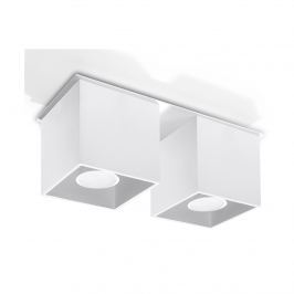 Plafon 26x10cm Sollux Lighting Quad 2 Biały