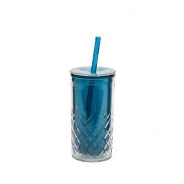 Kubek termiczny + słomka 0,47 l Aladdin morski