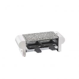 Grill stołowy raclette Küchenprofi Hot Stone biały