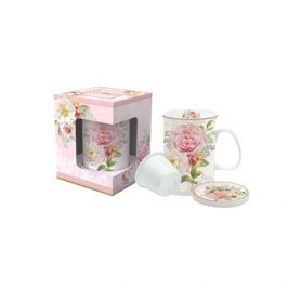 Kubek z zaparzaczem i pokrywką 300ml Nuova R2S Romantic Lace
