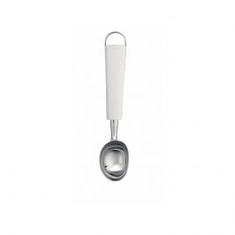 Łyżka do lodów 20,7cm Brabantia Essential biało-srebrna