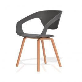Fotel 62,5x46,5x79cm King Home Sorisso szary