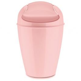 Kosz na śmieci 5l Koziol Del S pastelowy róż