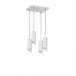 Lampa wisząca Skos 4 Lampex biała