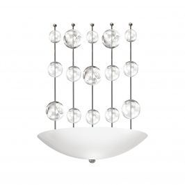 Kinkiet 28x38cm Milagro Perla Bianco biały