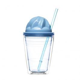 Kubek do koktajli 350 ml Sagaform Sweet niebieski