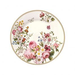 Talerzyk deserowy 19cm Nuova R2S Blooming Opulence biały
