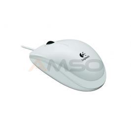 Mysz optyczna Logitech B110 USB Biała GW12Mies