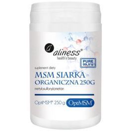 ALINESS Siarka organiczna OPTIMSM MSM proszek 250g