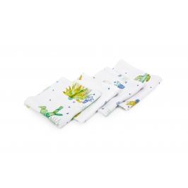 Mini pieluszki Tropical by Poofi (25 x 25) 4 szt. - kaktusy