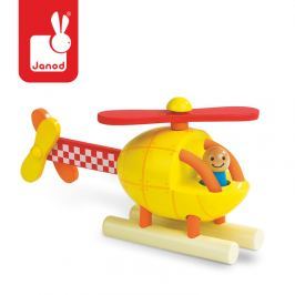 Drewniany helikopter magnetyczny Janod