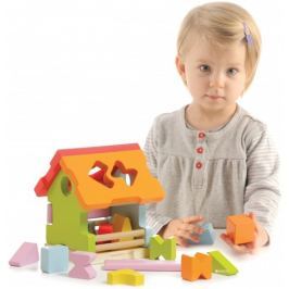Drewniany sorter Cubika - domek