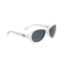 Okulary przeciwsłoneczne Aviator (0-3): białe - Wicked White