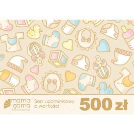 Karta podarunkowa o wartości 500 zł beżowa