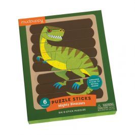Puzzle-patyczki Mudpuppy - dinozaury