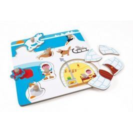 Puzzle z uchwytem - eskimos
