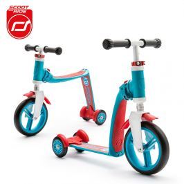 Highwaybaby PLUS hulajnoga trójkołowa i rowerek biegowy 2w1 dla dzieci 1+ - niebieski