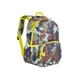 Plecak szkolny pikowany Lassig - camo