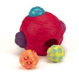Kula sensoryczna z piłkami B.Toys - Ballyhoo Balls