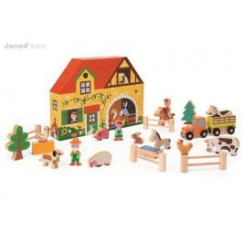 Farma - drewniany zestaw story box