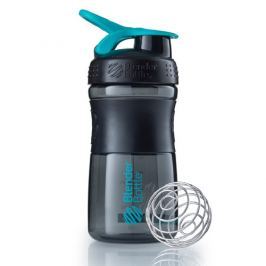 Blender Bottle Shaker Sportmixer 500 Black Teal