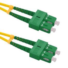 PATCHCORD ŚWIATŁOWODOWY SM 1,5M SIMPLEX 9/125, SC/APC-SC/APC 3MM - Szybka dostawa lub możliwość odbioru w 39 miastach